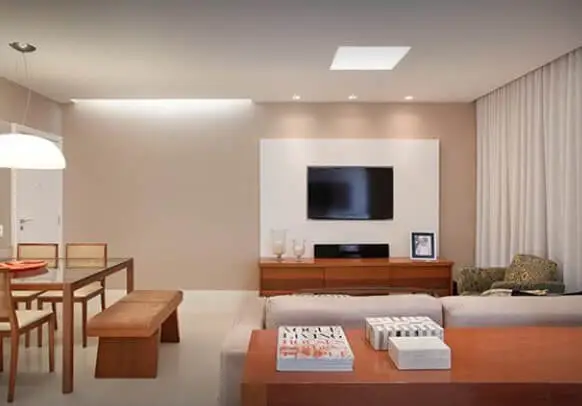 Homem trabalhando em parede de drywall - Bela Vista.