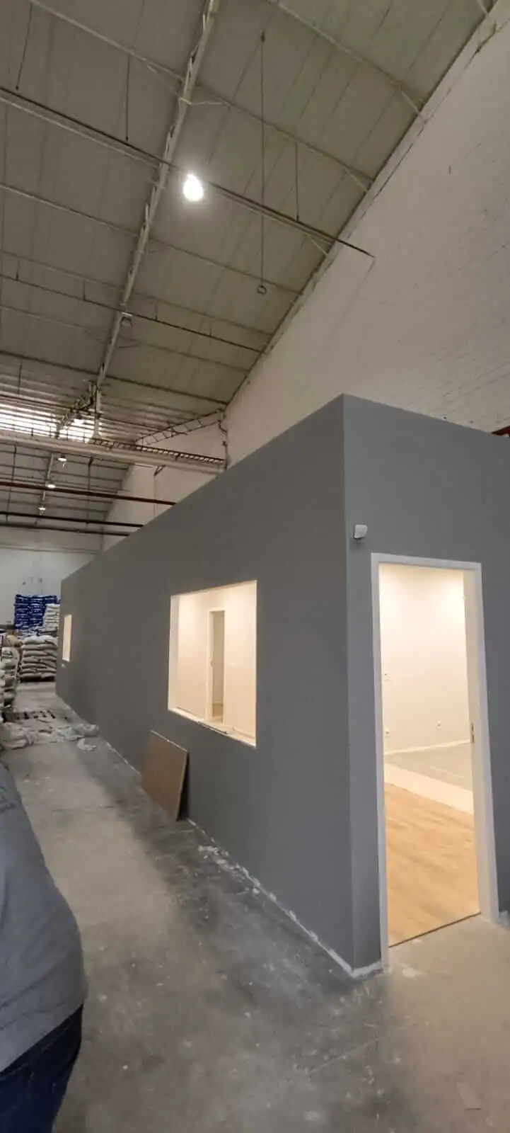 Divisória de gesso drywall para galpão no Interlagos, sp.